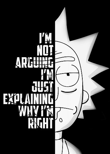 Rick and Morty ideas. rick and morty, morty, rick and morty poster, Rick and Morty Quotes HD phone wallpaper