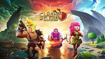 Clash Of Clans X Final Fantasy Vii Rebirth, clash-of-clans, supercell, final-fantasy, games, 2024-games, video-games HD wallpaper