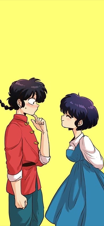 Ranma 1/2, Anime, Hombre, Akane HD phone wallpaper