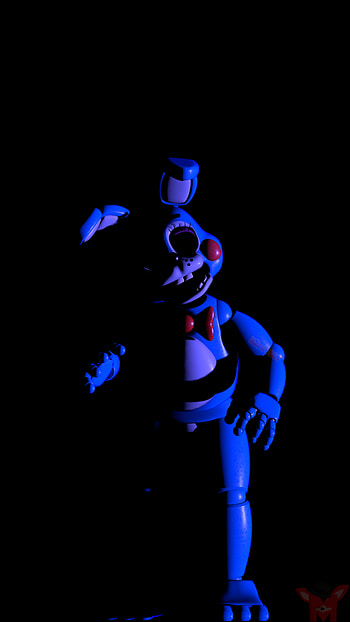 FNAF2: Blue Toy in the Dark — , Five Nights At Freddy's 2, Five Nights at Freddy's HD phone wallpaper