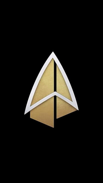 Picard Badge, Star Trek HD phone wallpaper