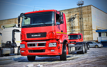 KamAZ-T2640, , truck tractors, 2021 trucks, LKW, cargo transport, russian trucks, KamAZ-65208-1001-87, R, KamAZ HD wallpaper