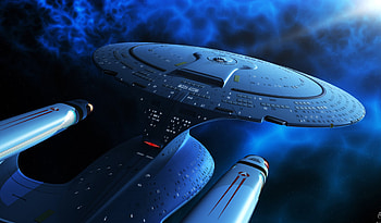 Star Trek Galaxy Class 2021, Advanced technology, Captivating scenes, Space exploration HD wallpaper