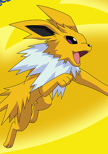 Jolteon, Adorable evolution, Pokemon's cutest, Eeveelutions delight HD phone wallpaper