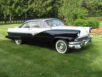 56 Victoria, ford, victoria, 1956, classic car HD wallpaper