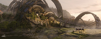 Post-Apocalyptic Sci-Fi Wasteland: A Dystopian Journey, Sci Fi, post apocalyptic, dystopian HD wallpaper