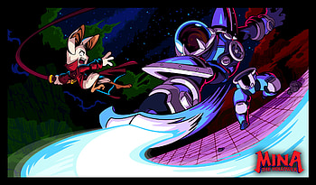 Minna the Hollower — Night Chase, Video Game, Mecha, Sword, Sci Fi HD wallpaper