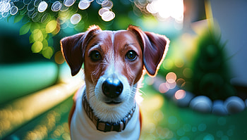 Adorable Dog in Stunning Ultra, dog, pet, portrait, bokeh HD wallpaper