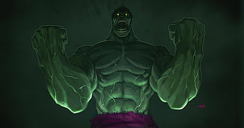 Hulk Monster , hulk, superheroes, artist, artwork, digital-art, deviantart HD wallpaper