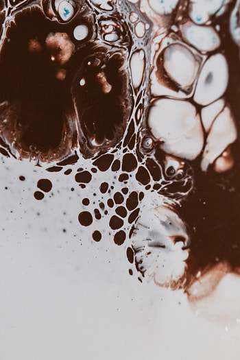 Abstract, Bubbles, Divorces, Texture, Paint, Liquid HD phone wallpaper