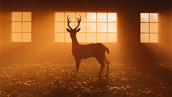 Reindeer Cinematic , reindeer, deer, artist, artwork, digital-art HD wallpaper