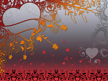 Multicolor Love, art, love, hearts, fancy, vector HD wallpaper