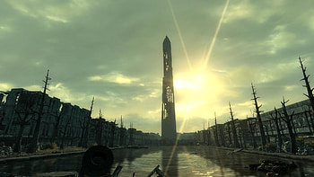 Fallout Dump HD wallpaper