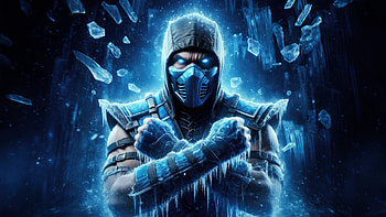 Sub Zero From Mortal Kombat, sub-zero, mortal-kombat, games, deviantart, ai, artwork, artist, digital-art, video-games HD wallpaper