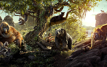 The Jungle Book movie, , Stunning visuals, Epic adventure HD wallpaper