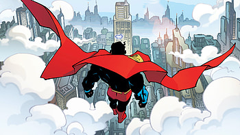 Superman: Up in the Sky HD wallpaper