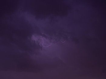 Nature, Sky, Clouds, Lightning, Storm HD wallpaper
