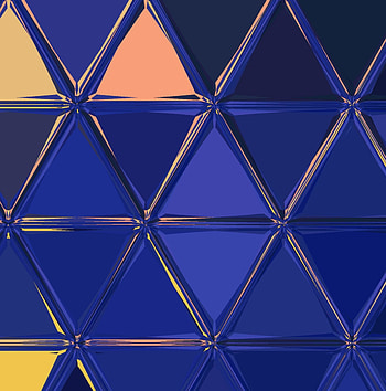 Triangles, facade HD phone wallpaper