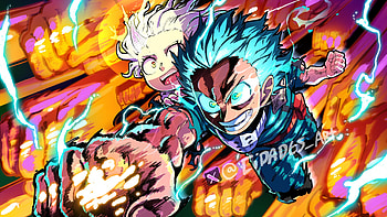 Eri and Deku, Anime, My Hero Academia, Eri (My Hero Academia), Izuku Midoriya HD wallpaper