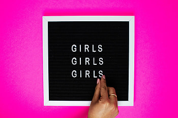 Girls, Words, Hand, Nameplate, Plate, Letters HD wallpaper