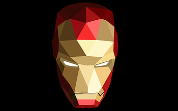 Geometric Iron Man, iron-man, artwork HD wallpaper