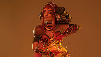 Alexstrasza World Of Warcraft Cosplay , world-of-warcraft, 2021-games, games, cosplay HD wallpaper