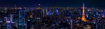 Japan Skyline, Tokyo, , Background HD wallpaper
