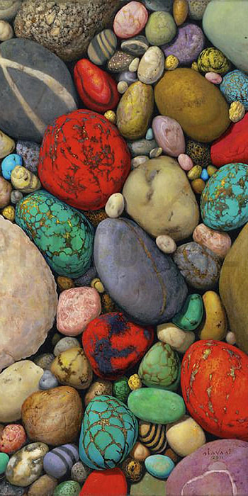 Colorful stone , Abstract unicorn backgrounds, Vibrant textures, Abstract beauty HD phone wallpaper