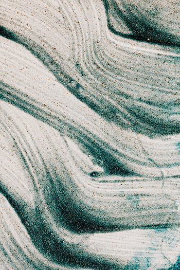 Explore the fluid lines and textured patterns of this wavy green abstract art piece. HD phone wallpaper