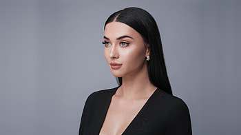 Irina Raser, the diva, model, portrait HD wallpaper