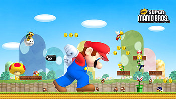 New Super Mario Bros., Mario Bros. HD wallpaper