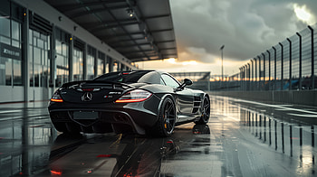 Mercedes-Benz SLR McLaren – Sleek Power at Dusk, Mercedes-Benz SLR McLaren, Mercedes-Benz HD wallpaper