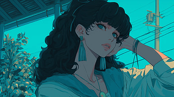 Retro Anime Girl, Anime, anime girl, retro anime, portrait, woman HD wallpaper