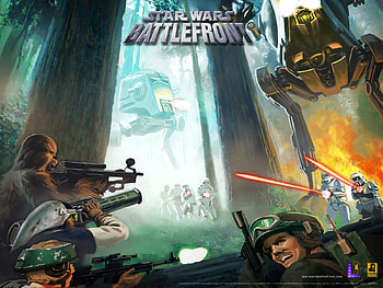 Star Wars Battlefront 1 (Endor), awesome, battlefront, official, , front, ewok, high, resolution, star, endor, one, battle, wars, 1 HD wallpaper