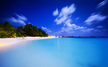 Paradise Island, island, paradise, maldives, ocean, beach HD wallpaper