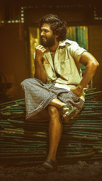 Allu Arjun, pushpa HD phone wallpaper