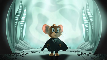 Super Jerry, jerry, tom-and-jerry, cartoons, superman HD wallpaper