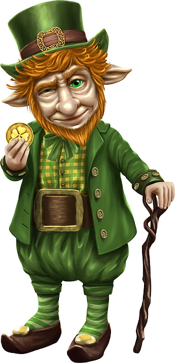 St. Patrick's Day art, Leprechaun illustration, Irish folklore, Fairy art HD phone wallpaper