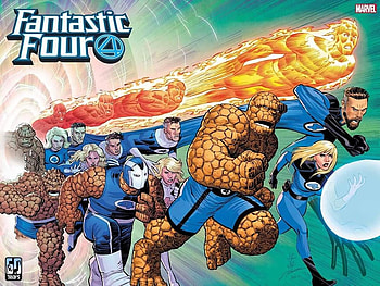 Fantastic Four, Marvel, Superheroes, Comics HD wallpaper