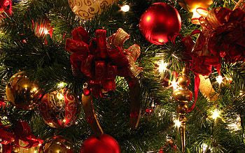 Christmas decorations, Festive , Joyful atmosphere, Holiday spirit HD wallpaper