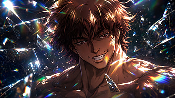 Baki Hanma — : Primal Fury, Baki Hanma (Character), Male, Muscle, Shattered Glass, Anime HD wallpaper