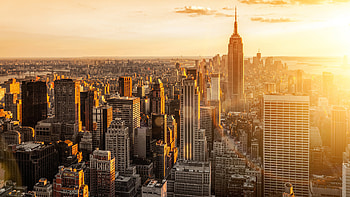 New York cityscape U , Skyline views, Urban beauty, City lights HD wallpaper