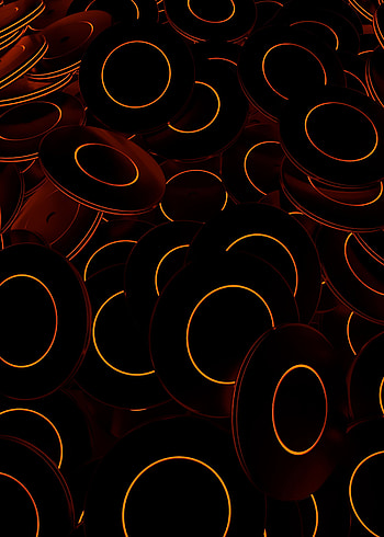 Dark, Glow, Disks, Drives, Coogie, Coogee HD phone wallpaper