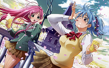 Rosario To Vampire, to, rosario, hot, cute, vampire HD wallpaper