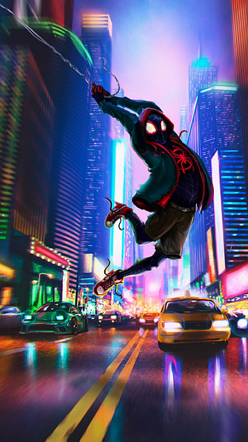 Spider-Man into the Spider-Verse, Movie , Full quality HD phone wallpaper