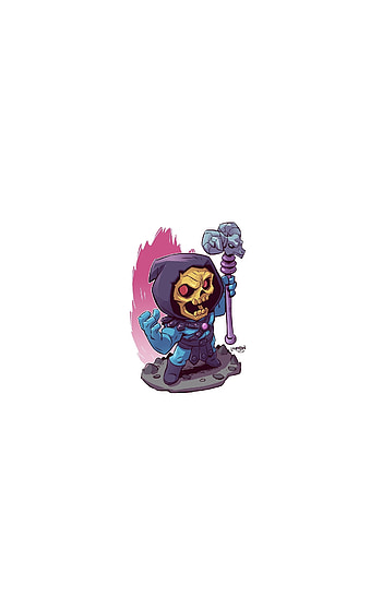 Villain, skeletor, art HD phone wallpaper