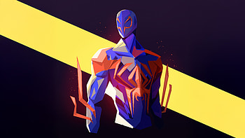 Spiderman 2099 Protector, spiderman, spiderman-2099, superheroes, artwork, digital-art, art, deviantart HD wallpaper
