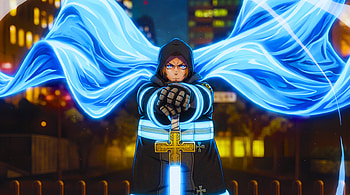 Fire Force - Arthur Boyle the Knight King Wallaper, Fire Force, Anime, Knight, Sword, Cape HD wallpaper