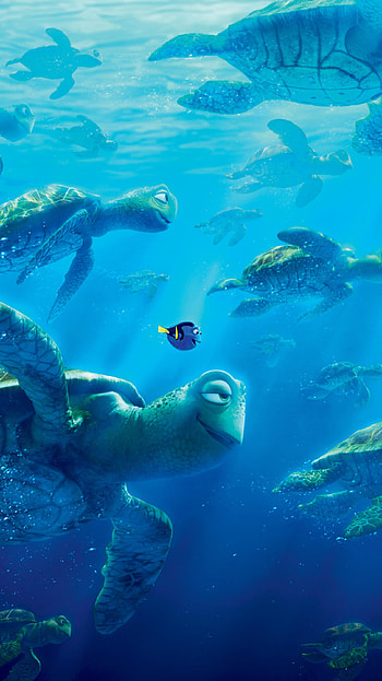 Finding Dory (2022) movie HD phone wallpaper