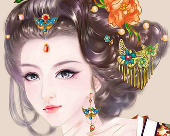 Beauty, face, art, draw, woman HD wallpaper